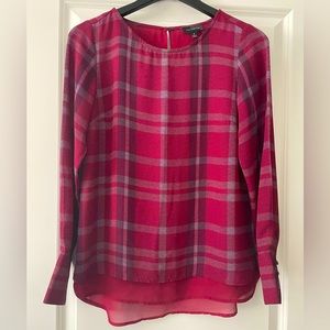 DONATED - Plaid Blouse